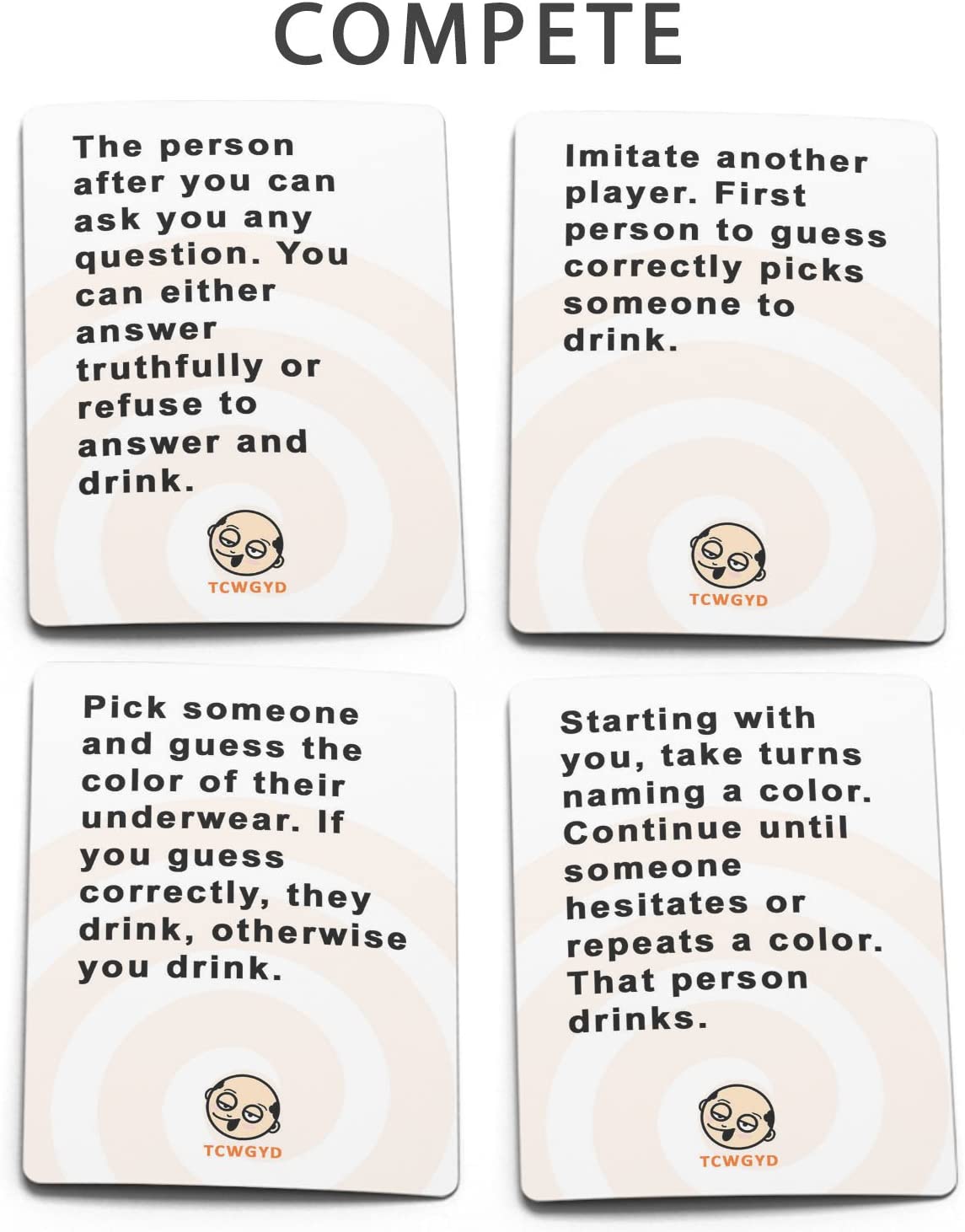 These Cards Will Get You Drunk - Fun Adult Drinking Game for Parties These Cards Will Get You Drunk - Fun Adult Drinking Game for Parties